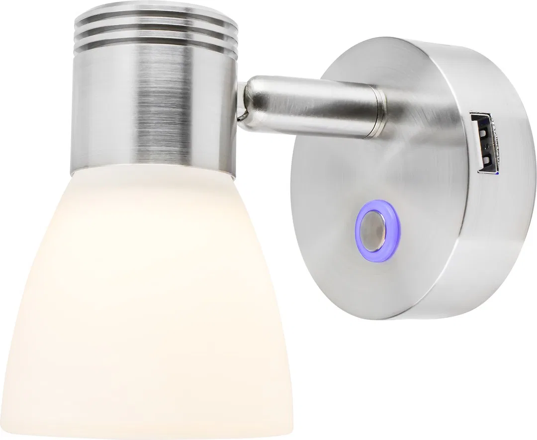 400715-3 – SEA DOG Reading Light, Adjustable Direct Beam/ Ambient Light 3000K Bridgelux LED Bulb 12/ 24 Volt 5 Volt/ ...